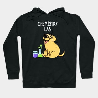 Chemistry Lab Funny Labrador Dog Pun Hoodie